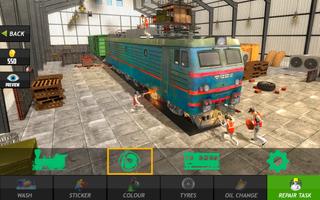 Train Mechanic Simulator: Workshop Garage 2017 Affiche