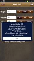 Bmi Calc capture d'écran 3