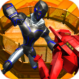 기계 인간 가상 권투 3D