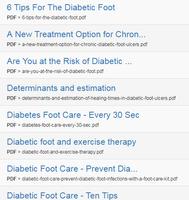 Diabetic Foot - Update articles every 24 hours capture d'écran 2