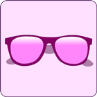 Pink Glasses Zeichen