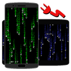 Matrix Screensaver with batter ikona