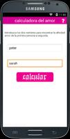 calculadora del amor capture d'écran 2