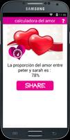 calculadora del amor syot layar 3