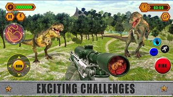 los Dinosaurio Cazador Mortal Shores: Gratis Caza Poster