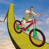 Superhero BMX Cycle Racing Game 2018 simgesi