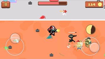 Pixel Zombie Shooting Game syot layar 1