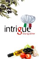 Intrigue Bar & Diner Plakat