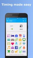 Time Management App: Moments plakat