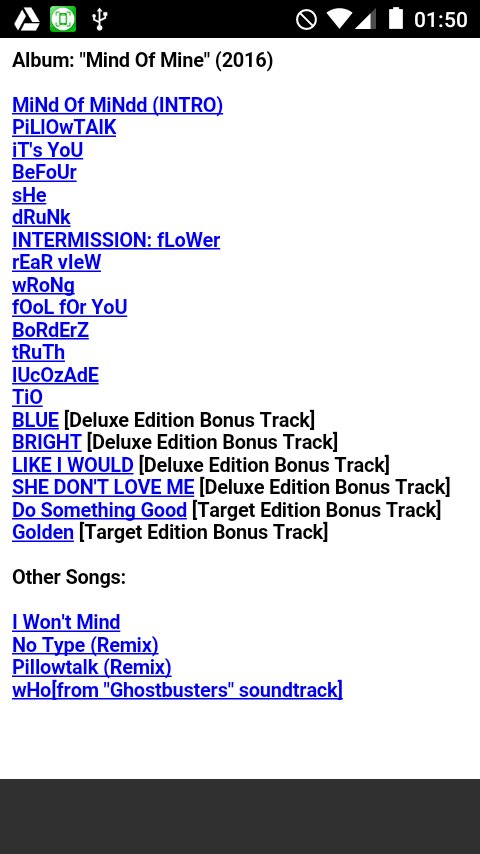 Zayn Malik Lyrics For Android Apk Download
