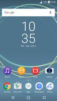 Xperia Loops Theme Affiche