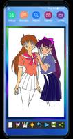 Coloring Book Anime Manga capture d'écran 1