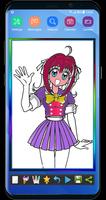 Coloring Book Anime Manga capture d'écran 2