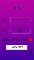 Random Number Generator скриншот 1