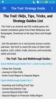 Guide for The Trail ภาพหน้าจอ 2