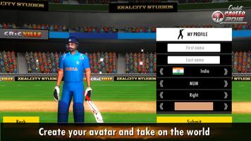 Cricket Career 2016 تصوير الشاشة 2