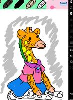 Animals coloring kids fun скриншот 3