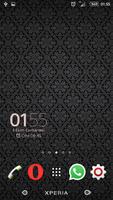 Theme Xperien Dark Mono imagem de tela 2