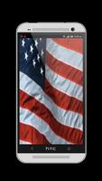 American Flag Live Wallpapers captura de pantalla 1