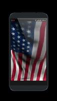 American Flag Live Wallpapers captura de pantalla 2