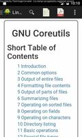 Linux CoreUtils Manual poster