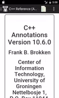 C++ Language Reference الملصق