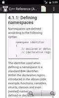 C++ Language Reference تصوير الشاشة 2