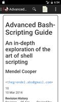 Advanced Bash Scripting Guide 海報