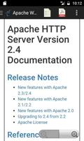 Reference Manual for Apache Web Server โปสเตอร์