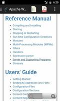 Reference Manual for Apache Web Server اسکرین شاٹ 1
