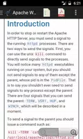 Reference Manual for Apache Web Server скриншот 3