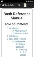 Linux  Bash Reference Manual 海報