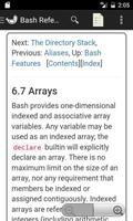 Linux  Bash Reference Manual screenshot 2