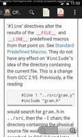 GNU C Preprocessor Reference Screenshot 3