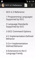 GNU GCC 6.3 Compiler Reference Ekran Görüntüsü 3