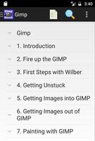 Gimp (GNU Image Processor) Manual Affiche