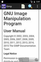 Gimp (GNU Image Processor) Manual capture d'écran 2