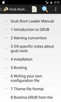 Grub 2 Linux Boot Loader Manua capture d'écran 1