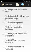 Grub 2 Linux Boot Loader Manua تصوير الشاشة 2