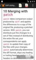 Linux  Diff Utility Manual screenshot 3