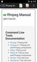 ffmpeg Reference Manual تصوير الشاشة 1