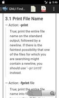 Linux Find Utility Manual اسکرین شاٹ 3