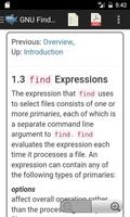 Linux Find Utility Manual ảnh chụp màn hình 1