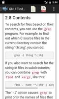 Linux Find Utility Manual ảnh chụp màn hình 2