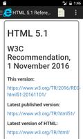 HTML 5.1 Reference পোস্টার