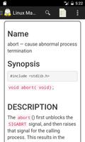 Linux Man Pages Reference capture d'écran 2