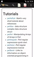 Perl Language Reference Guide تصوير الشاشة 3