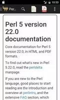 Perl Language Reference Guide تصوير الشاشة 2