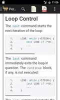 Perl Language Reference Guide تصوير الشاشة 7