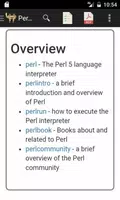Perl Language Reference Guide تصوير الشاشة 4